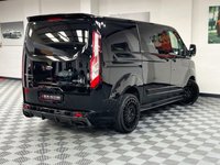 USED 2022 22 FORD TRANSIT CUSTOM 320 LIMITED DCIV ECOBLUE 183 BHP MOTION R / REAR LEATHER SEATS