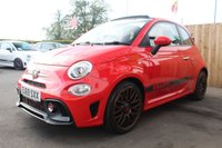 USED 2019 69 ABARTH 595C 1.4 595C 70th 3d 144 BHP Red Seatbelts--17" Alloys---7inch Screen