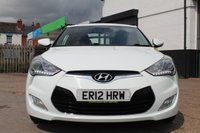 USED 2012 12 HYUNDAI VELOSTER 1.6 GDI SPORT 4d 138 BHP VIEW AND RESERVE ONLINE OR CALL 01527-853940 FOR MORE INFO.