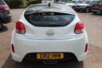 USED 2012 12 HYUNDAI VELOSTER 1.6 GDI SPORT 4d 138 BHP VIEW AND RESERVE ONLINE OR CALL 01527-853940 FOR MORE INFO.