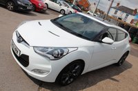 USED 2012 12 HYUNDAI VELOSTER 1.6 GDI SPORT 4d 138 BHP VIEW AND RESERVE ONLINE OR CALL 01527-853940 FOR MORE INFO.