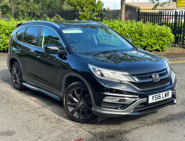 2016 16 Honda CR-V 1.6 I-DTEC BLACK EDITION 5d 158 BHP