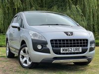 USED 2013 62 PEUGEOT 3008 1.6 HDI STYLE 5d 112 BHP 