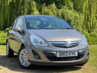 USED 2013 13 VAUXHALL CORSA 1.2 ENERGY AC 3d 83 BHP 