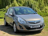 USED 2013 13 VAUXHALL CORSA 1.2 ENERGY AC 3d 83 BHP 