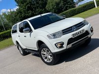 USED 2014 64 MITSUBISHI L200 2.5 DI-D 4X4 BARBARIAN LB DCB 175 BHP FRONT HEATED SEATS  + SAT NAV