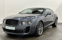 USED 2012 61 BENTLEY CONTINENTAL 6.0 SUPERSPORTS 2d 621 BHP Low Mileage 30215 Miles, Bentley Super Sport, Striking Thunder Pearlescent, Super Sport Embossed Seats , extremely well cared for and maintained within the Bentley Dealer Network.