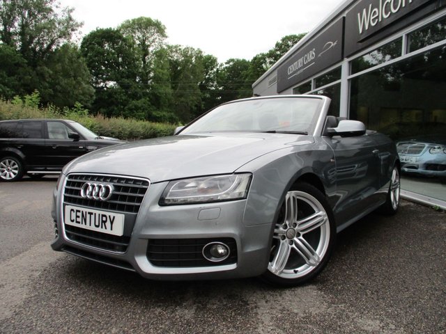 2010 60 Audi A5 Cabriolet 2.0 TFSI S LINE 2d 208 BHP