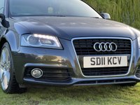 USED 2011 11 AUDI A3 2.0 SPORTBACK TDI S LINE 5d 168 BHP 