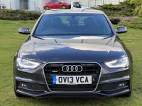 USED 2013 13 AUDI A4 2.0 TDI QUATTRO S LINE 4d 174 BHP 