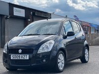USED 2009 09 SUZUKI SPLASH 1.2 GLS PLUS 5d 86 BHP GREAT EXAMPLE OF AUTOMATIC PETROL +  8 SERVICE STAMPS +  ULEZ COMPLIANT +  LOW MILEAGE +  15" ALLOY WHEELS +  MP3 CD PLAYER +