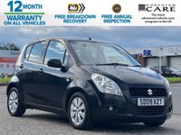 USED 2009 09 SUZUKI SPLASH 1.2 GLS PLUS 5d 86 BHP GREAT EXAMPLE OF AUTOMATIC PETROL +  8 SERVICE STAMPS +  ULEZ COMPLIANT +  LOW MILEAGE +  15" ALLOY WHEELS +  MP3 CD PLAYER +