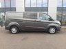 USED 2021 71 FORD TRANSIT CUSTOM 2.0 300 LIMITED DCIV 5 LUX SEATS L2 LWB 130PS EURO 6  ULEZ FREE  5 SEAT CREW VAN