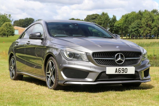 2015 15 Mercedes-Benz Cla 180 (122) AMG Sport 4dr [Map Pilot] 6 Speed Manual Euro 6 (Navigation, AMG Sports Body Styling, Reverse Camera)