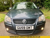 USED 2009 59 VOLKSWAGEN POLO 1.2 MATCH 5d 68 BHP AIRCON//ALLOYS//70 HP MODEL//X10 SERVICE STAMPS//60/40 SPLIT SEATS//JUST SERVICED BY US WITH NEW FRONT BRAKES AND PART EXHAUST 68 BHP AIRCON//ALLOYS//70 HP MODEL//X10 SERVICE STAMPS//60/40 SPLIT SEATS//JUST SERVICED BY US WITH NEW FRONT BRAKES AND PART EXHAUST