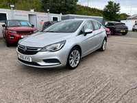 USED 2016 F VAUXHALL ASTRA 1.4 DESIGN 5d 123 BHP 