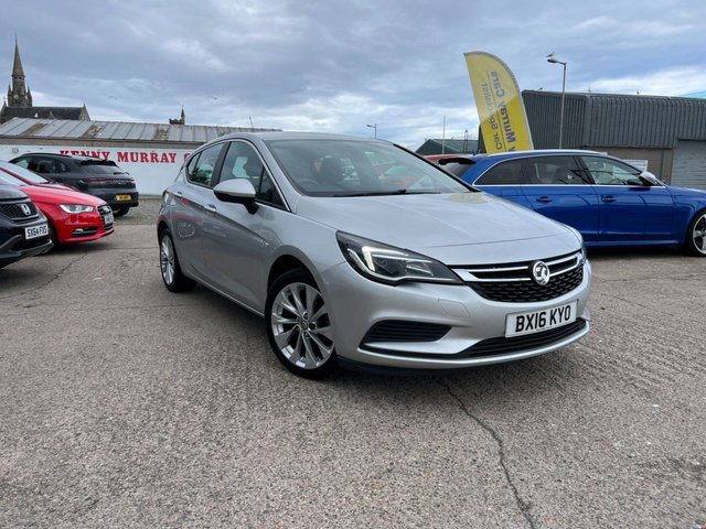 2016 F Vauxhall Astra 1.4 DESIGN 5d 123 BHP