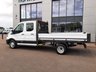 USED 2023 23 FORD TRANSIT 2.0 350 L4 XLWB DROPSIDE 130PS AIRCON DELIVERY MILEAGE CREW CAB- AIR CON