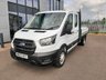 USED 2023 23 FORD TRANSIT 2.0 350 L4 XLWB DROPSIDE 130PS AIRCON DELIVERY MILEAGE CREW CAB- AIR CON