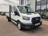 USED 2023 23 FORD TRANSIT 2.0 350 L4 XLWB DROPSIDE 130PS AIRCON DELIVERY MILEAGE CREW CAB- AIR CON