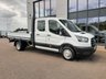 USED 2023 23 FORD TRANSIT 2.0 350 L4 XLWB DROPSIDE 130PS AIRCON DELIVERY MILEAGE CREW CAB- AIR CON