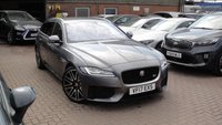 USED 2017 17 JAGUAR XF 2.0 D R-SPORT AWD 5d 238 BHP GENUINE MILEAGE AUTO ULEZ 4X4 ALL WHEEL DRIVE