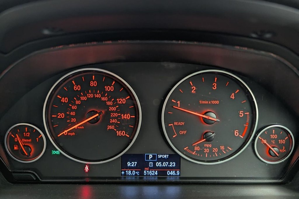 USED 2014 55 BMW 3 SERIES 2.0 318D SE 4d 141 BHP 
