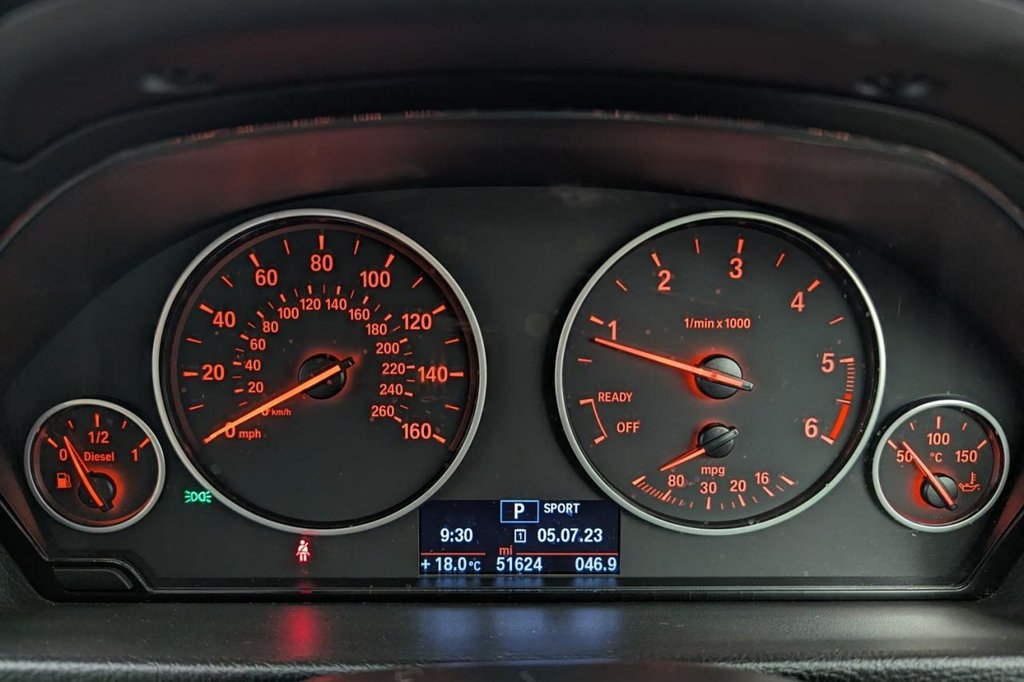 USED 2014 55 BMW 3 SERIES 2.0 318D SE 4d 141 BHP 