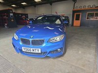USED 2016 66 BMW 2 SERIES 2.0 220D M SPORT 2d 188 BHP Only &pound;35 Road Tax