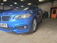 USED 2016 66 BMW 2 SERIES 2.0 220D M SPORT 2d 188 BHP Only &pound;35 Road Tax