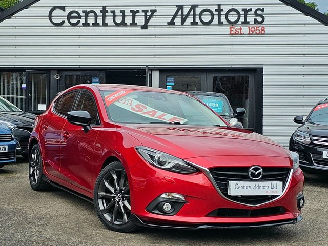 2016 66 Mazda 3 2.0 SKYACTIV-G Sport BLACK 5dr - Black PACK