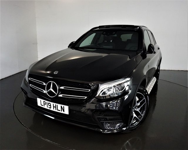 2019 19 Mercedes-Benz GLC-Class 2.0 GLC 250 4MATIC AMG NIGHT EDITION 5d AUTO-1 OWNER FROM NEW-BLACK LEATHER-ACTIVE PARK ASSIST-REVERSE CAMERA-BLUETOOTH-CRUISE CONTROL-ELECTRIC FOLDING MIRRORS-DAB RADIO-AMBIENT LIGHTING-LED HEADLIGHTS-HEATED SEATS-KEYLESS START-NIGHT PACKAGE-DUAL CLIMATE CONTROL-SIDE RUNNING BOARDS