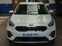 USED 2020 20 KIA NIRO 1.6 2 5d 104 BHP APPLE ANDROID CARPLAY PART LEATHER REAR VIEW CAMERA 1 OWNER KIA WARRANTY TILL MARCH 2027