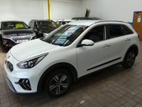 USED 2020 20 KIA NIRO 1.6 2 5d 104 BHP APPLE ANDROID CARPLAY PART LEATHER REAR VIEW CAMERA 1 OWNER KIA WARRANTY TILL MARCH 2027