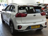 USED 2020 20 KIA NIRO 1.6 2 5d 104 BHP APPLE ANDROID CARPLAY PART LEATHER REAR VIEW CAMERA 1 OWNER KIA WARRANTY TILL MARCH 2027