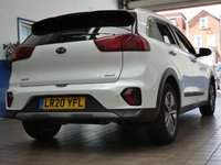USED 2020 20 KIA NIRO 1.6 2 5d 104 BHP APPLE ANDROID CARPLAY PART LEATHER REAR VIEW CAMERA 1 OWNER KIA WARRANTY TILL MARCH 2027