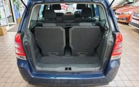 USED 2012 12 VAUXHALL ZAFIRA 1.8 DESIGN 5d 138 BHP LOW MILEAGE. EXCELLENT SERVICE HISTORY. 7 SEATS, PETROL. CAZ  ULEZ COMPLIANT
