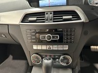 USED 2013 13 MERCEDES-BENZ C-CLASS 1.6 C180 BLUEEFFICIENCY AMG SPORT 2d 154 BHP Striking Ivory Leather, Panoramic Electric Slide Roof,
