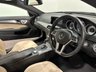 USED 2013 13 MERCEDES-BENZ C-CLASS 1.6 C180 BLUEEFFICIENCY AMG SPORT 2d 154 BHP Striking Ivory Leather, Panoramic Electric Slide Roof,