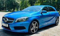 USED 2015 15 MERCEDES-BENZ A-CLASS A250 4MATIC ENGINEERED BY AMG 4WD / AUTOMATIC /SAT NAV/ 4 Alloy wheels refurbished!