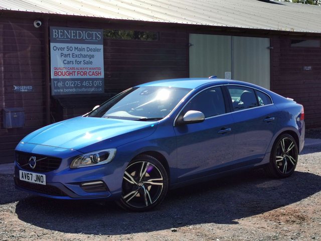 2017 67 Volvo S60 2.0 D4 R-DESIGN LUX NAV 4d 188 BHP