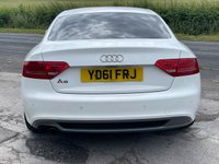 USED 2011 61 AUDI A5 2.0 TFSI BLACK EDITION 2d 177 BHP TOP SPEC MODEL,