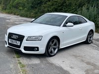 USED 2011 61 AUDI A5 2.0 TFSI BLACK EDITION 2d 177 BHP TOP SPEC MODEL,