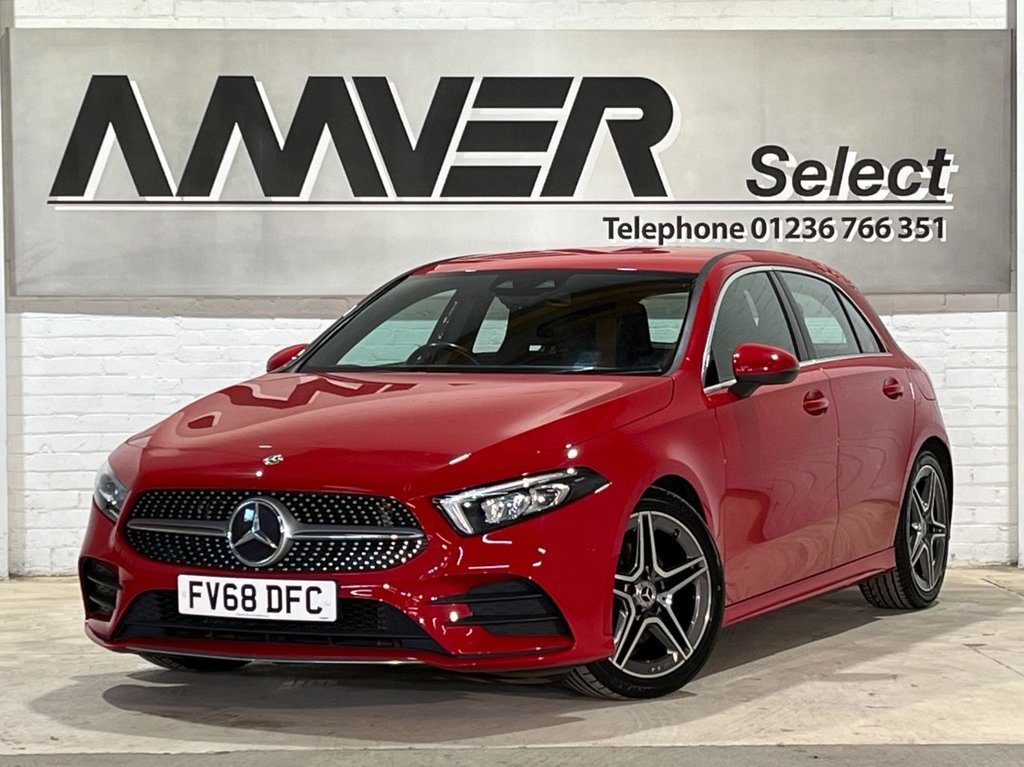 USED 2018 68 MERCEDES-BENZ A-CLASS 1.5 A 180 D AMG LINE EXECUTIVE 5d 114 BHP 