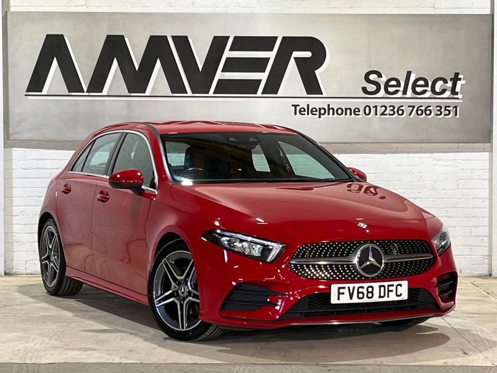 USED 2018 68 MERCEDES-BENZ A-CLASS 1.5 A 180 D AMG LINE EXECUTIVE 5d 114 BHP 