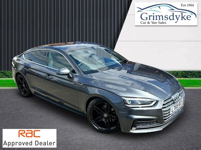 2019 69 Audi A5 2.0 SPORTBACK TFSI S LINE MHEV 5d 148 BHP