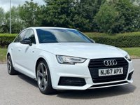 USED 2017 67 AUDI A4 1.4 TFSI BLACK EDITION 4d 148 BHP HEATED STEERING + FSH