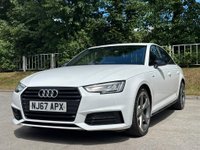 USED 2017 67 AUDI A4 1.4 TFSI BLACK EDITION 4d 148 BHP HEATED STEERING + FSH