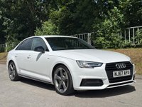 USED 2017 67 AUDI A4 1.4 TFSI BLACK EDITION 4d 148 BHP HEATED STEERING + FSH