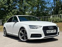 USED 2017 67 AUDI A4 1.4 TFSI BLACK EDITION 4d 148 BHP HEATED STEERING + FSH